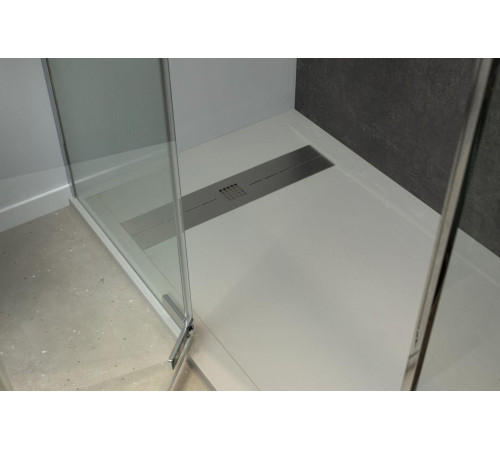 Душевой поддон Allen Brau Infinity 120x90 8.21003-21 белый камень