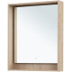 Зеркало Aquanet Милан 70 дуб светлый