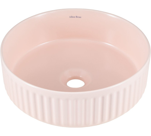 Раковина накладная Allen Brau Fantasy Line 36 4.11032.SM розовый