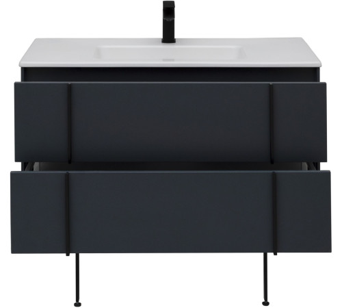 Тумба под раковину Allen Brau Reality 100 1.32007.AM антрацит матовый