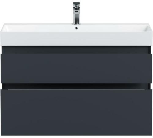 Тумба под раковину Allen Brau Infinity 100 1.210027.AM антрацит матовый