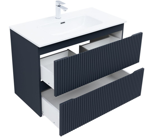 Тумба под раковину Aquanet Джейн (Flat) 90 маренго