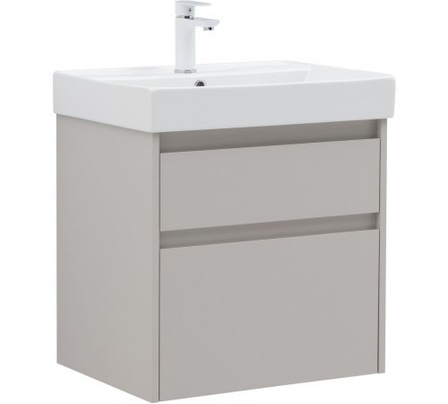 Тумба под раковину Aquanet Nova Lite 2.0 60 бежевый