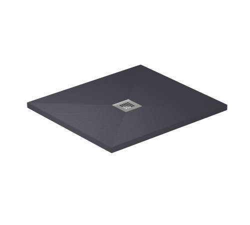 Душевой поддон Allen Brau Priority 100x100 8.31005-AM антрацит