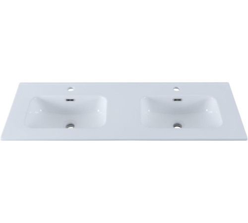 Раковина Aquanet Flat 120 (двойная) белая