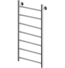 Полотенцесушитель водяной Aquanet Mauro 1000x500 хром