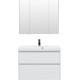 Мебель для ванной Aquanet Гласс 90 белый