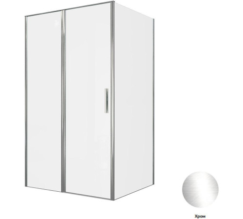 Душевой уголок Allen Brau Priority 120x80 3.31007.00 + 3.31013.00 хром