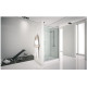 Душевая дверь Aquanet Alfa NAA6121 150, прозрачное стекло