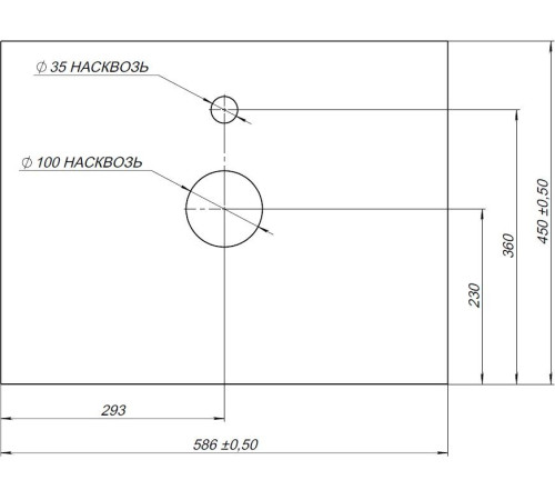 Столешница Aquanet Nova Lite 60 серый