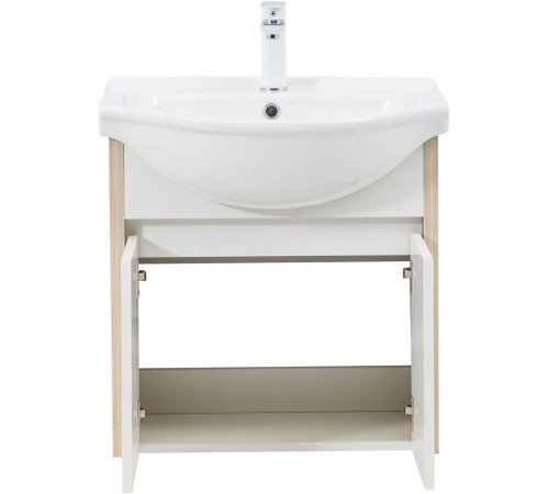 Тумба под раковину Aquanet Сидней 60 дуб кантри/белый