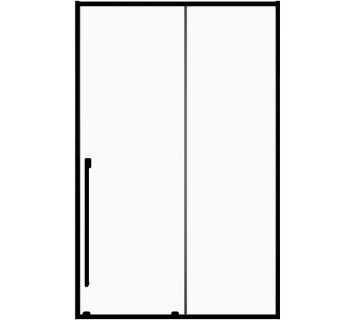 Душевая дверь Allen Brau Fantasy 130 3.11007.31 черный матовый