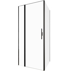 Душевой уголок Allen Brau Priority 90x90 3.31027.BBA + 3.31045.BBA черный браш