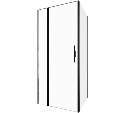 Душевой уголок Allen Brau Priority 90x90 3.31027.BBA + 3.31045.BBA черный браш