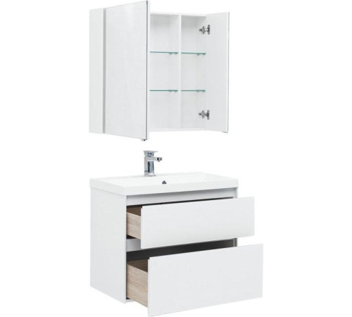 Мебель для ванной Aquanet Гласс 80 белый