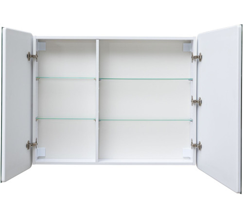 Зеркальный шкаф Aquanet Оптима 100 с LED подсветкой