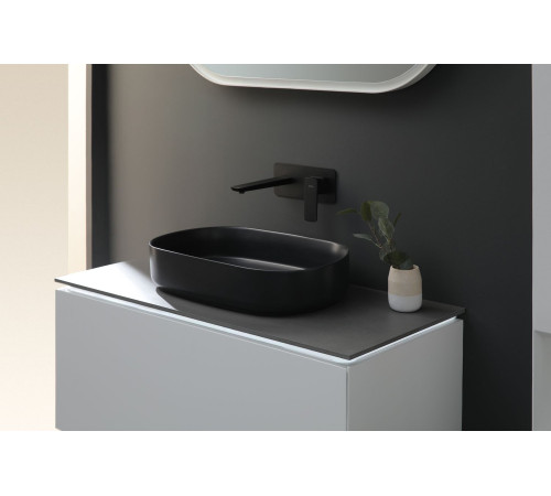 Раковина накладная Allen Brau Fantasy 55 4.11022.31 черный матовый