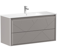 Тумба под раковину Allen Brau Paris 120 1.360003.PGM платина матовый