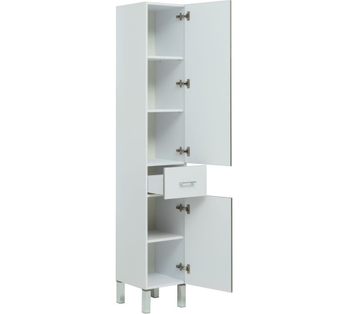 Шкаф-пенал Aquanet Верона 35 белый (напольный)