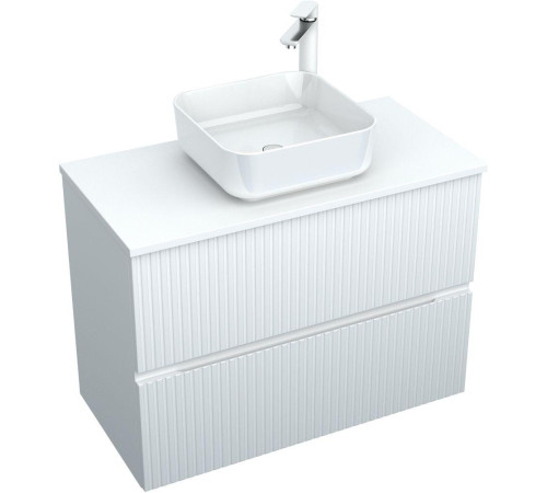 Тумба под раковину Aquanet Джейн 90 белый матовый