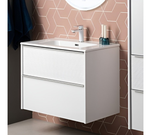 Тумба под раковину Aquanet Вита 80 белый матовый