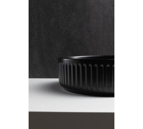 Раковина накладная Allen Brau Fantasy Line 36 4.11032.31 черный матовый