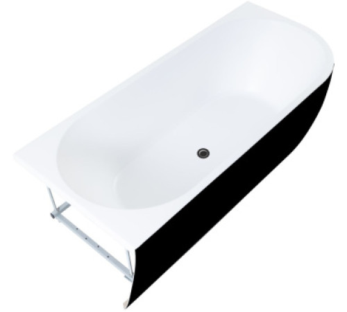 Акриловая ванна Aquanet Family Elegant A 180x80 3805-N-GW-MB