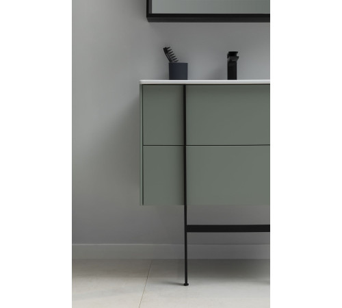 Тумба под раковину Allen Brau Reality 80 1.32005.CGM олива матовый