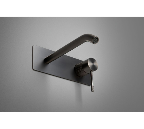 Смеситель для раковины Allen Brau Priority 4.0 5.31D03-MG (с внутренней частью) графит браш