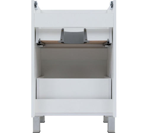 Тумба под раковину Aquanet Вега 50 напольная, белый глянец