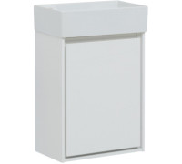 Тумба под раковину Aquanet Милан 45 белый глянец