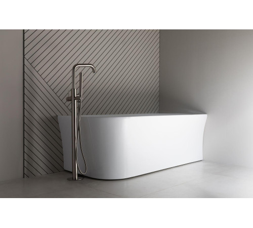 Смеситель для ванны Allen Brau Priority 5.31008-BN (с внутренней частью) никель браш