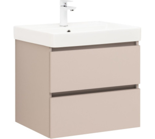 Тумба под раковину Aquanet Вега 2.0 60 бежевый