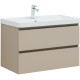 Тумба под раковину Aquanet Вега 2.0 80 бежевый