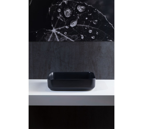 Раковина накладная Allen Brau Fantasy 50 4.11021.31 черный матовый