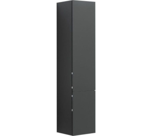 Шкаф-пенал Aquanet Алвита 35 серый антрацит