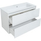 Тумба под раковину Aquanet Милан 105 белый глянец