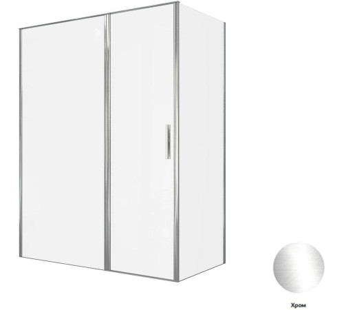 Душевой уголок Allen Brau Priority 160x80 3.31037.00 + 3.31040.00 хром