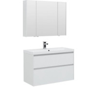 Мебель для ванной Aquanet Гласс 100 белый