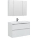Мебель для ванной Aquanet Гласс 100 белый