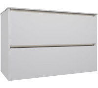 Тумба под раковину Allen Brau Activity 100 1.34014.WM белый матовый/олива браш