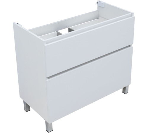 Тумба под раковину Aquanet Вега 90 напольная, белый глянец