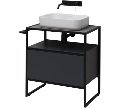 Тумба под раковину Allen Brau Priority 70 1.31001.AM антрацит матовый