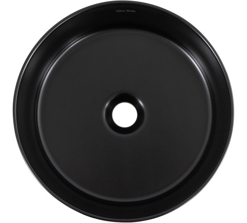 Раковина накладная Allen Brau Fantasy Line 36 4.11032.31 черный матовый