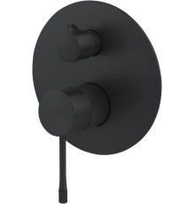 Смеситель для душа Allen Brau Priority 4.0 5.31C11-31 (с внутренней частью, 2 выхода) черный матовый