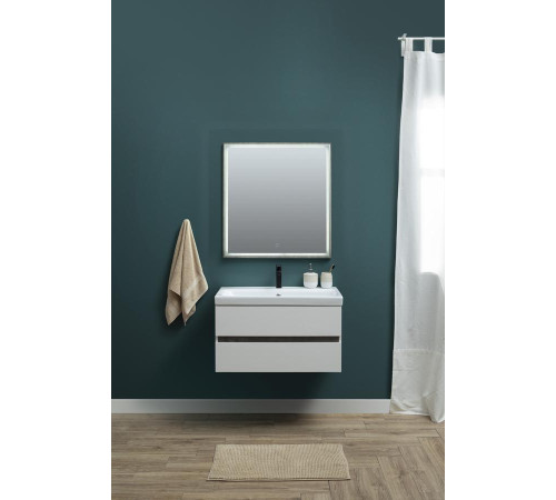 Зеркало Aquanet Nova Lite 75 дуб рошелье LED