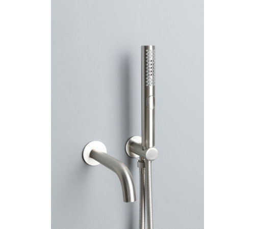 Душевой комплект Allen Brau Priority 5.31014-BN (с внутренней частью, 3 выхода) никель браш