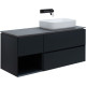 Тумба под раковину Allen Brau Infinity 120 1.21007.AM R антрацит матовый