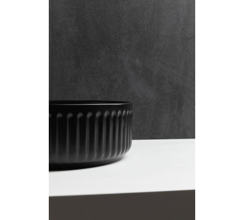 Раковина накладная Allen Brau Fantasy Line 36 4.11032.31 черный матовый