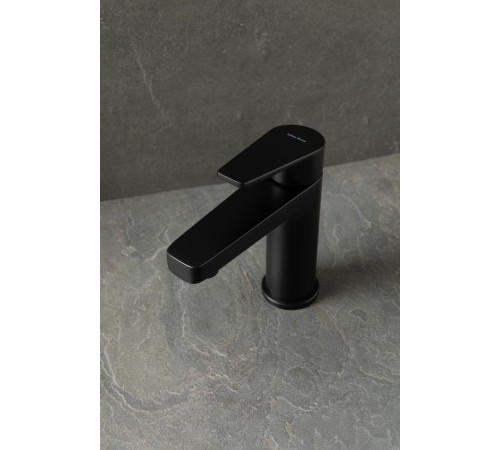 Смеситель для раковины Allen Brau Eclipse 5.E1001-31 (с донным клапаном) черный матовый